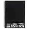 ArtSkills® Black Spiral Sketchbook with Perforated Pages, 9" x 12"